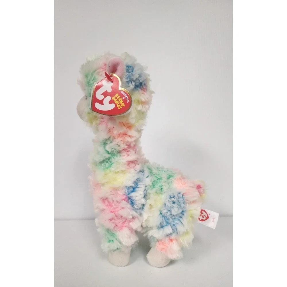 TY Beanie Baby LOLA the Rainbow Llama (6 inch)   2019 New with Tags  July 21 DOB